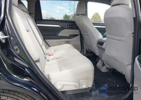 2019 Toyota Highlander Le из США, поврежденный, VIN 5TDBZRFHXKS960846